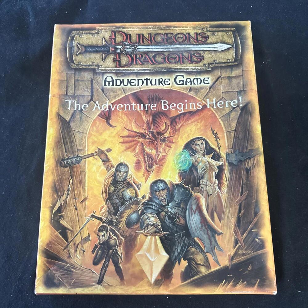 D&D Adventure Game • The Adventure Begins Here • TSR 11641